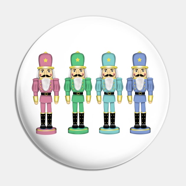 Nutcrackers Pin by Manxcraft