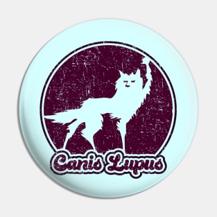 Fantastic Mr Fox - Wolf - Canis Lupus - Retro - Plum Pin