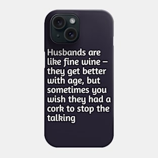 Funny marriage humourous joke Phone Case