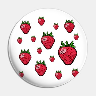 Strawberries Pin