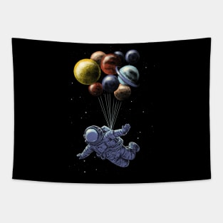 Astronaut Space Travel Tapestry