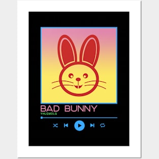 Ready for Printing Bad Bunny Png File Downloadable T-shirt 