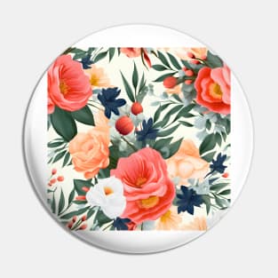 Wedding Flowers Pattern 11 Pin