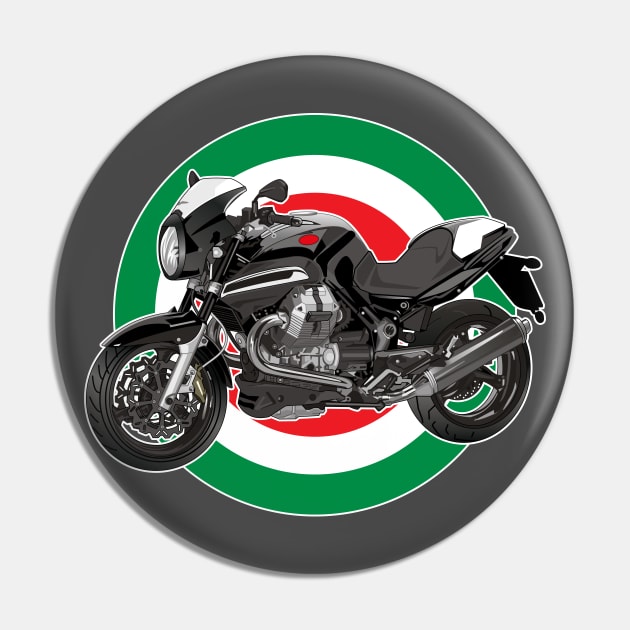 Italian motorcycle Pin by Maxsomma
