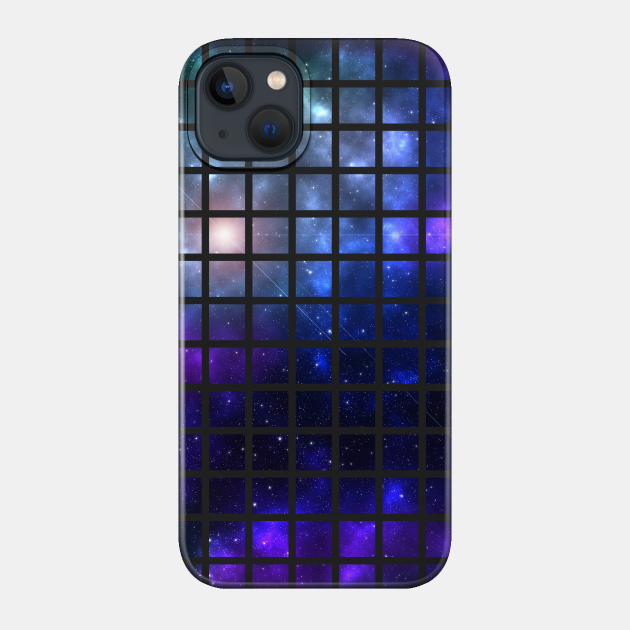 Galaxy Grid - Galaxy - Phone Case