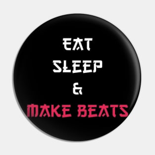 Make Beats Pin