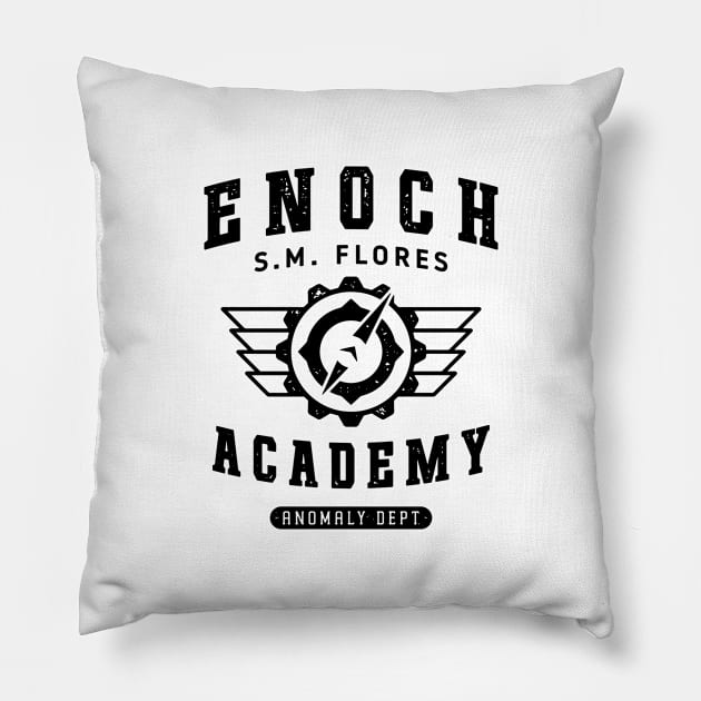 Planet Enoch Academy Crest Pillow by Lagelantee