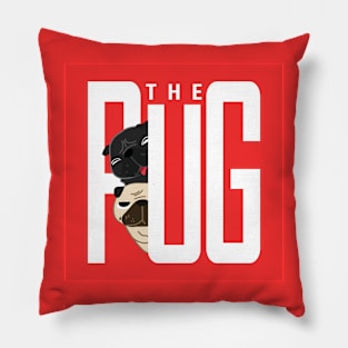 The Pug Movie Poster Pillow