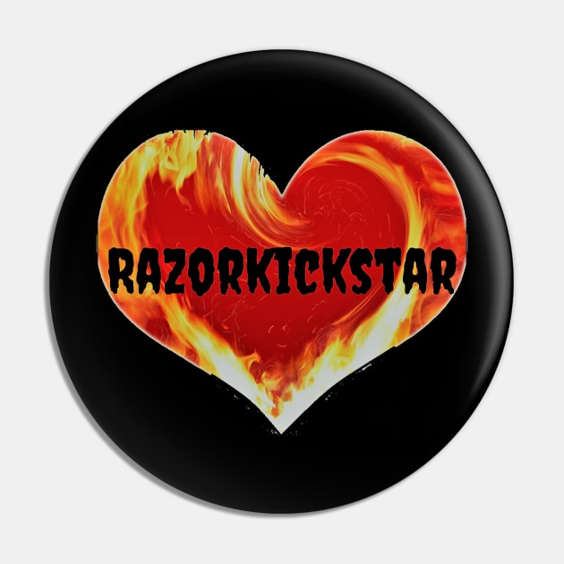 Razorkickstar Gamer Pin by jennifersoldner