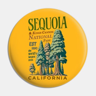 Sequoia & Kings Canyon National Parks Pin