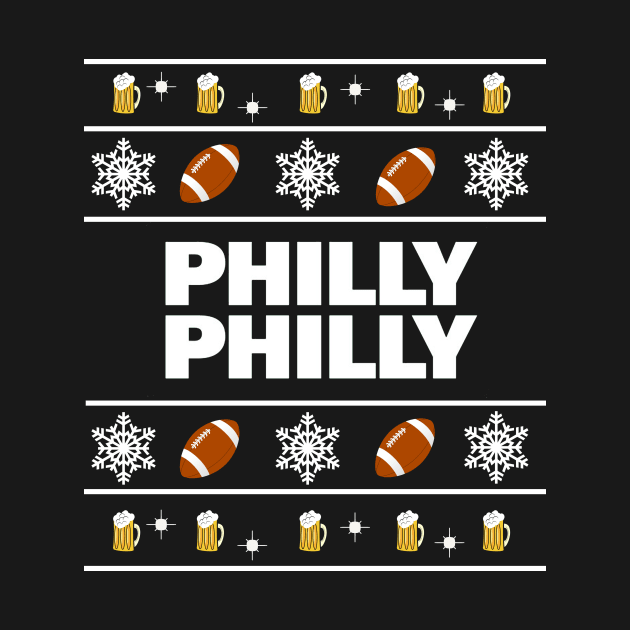 Philly Philly Ugly Sweater by Philly Drinkers