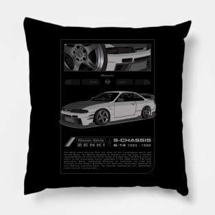 Silvia S14 Zenki (gray) Pillow