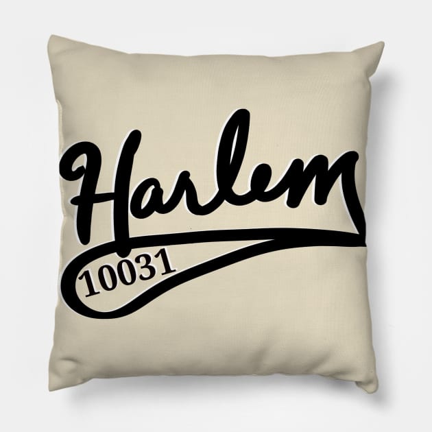 Code Harlem Pillow by Duendo Design