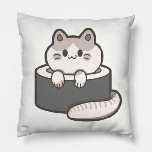 neko sushi Pillow