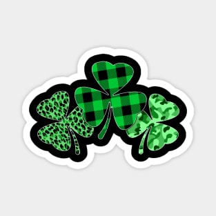 shamrock st patricks day Magnet