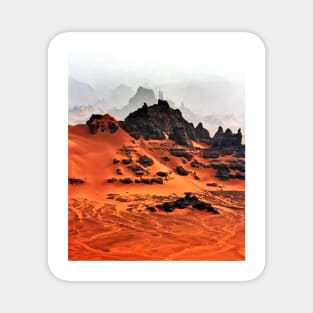 Cool Red Desert Sands Gift For family &amp; Best Frend Magnet