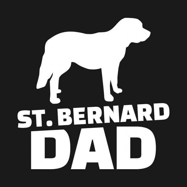 St. Bernard Dad by Designzz