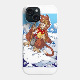 Monkey Goes West Phone Case