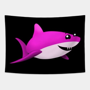 Pink Shark Tapestry