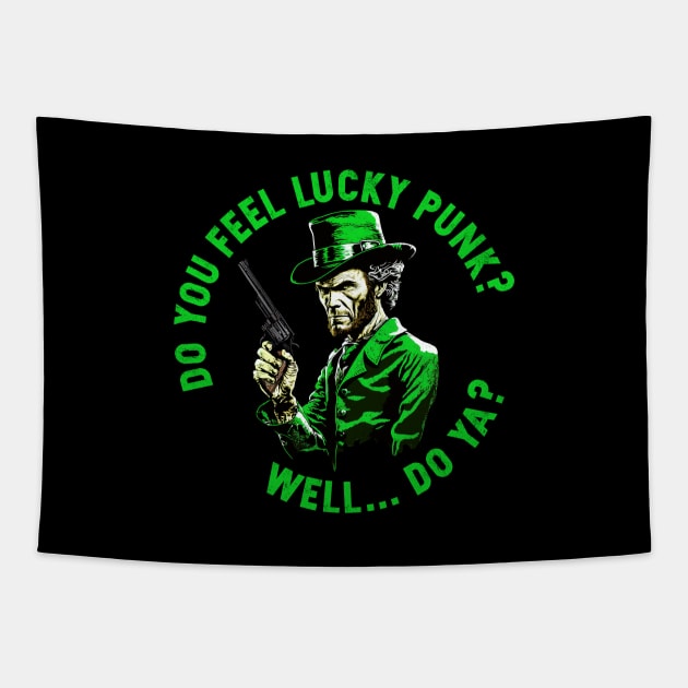 Do You Feel Lucky Tapestry by Evil Water Trading Company