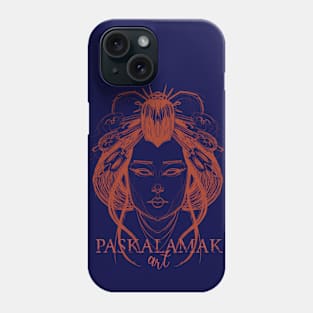 the geisha hoodie Phone Case