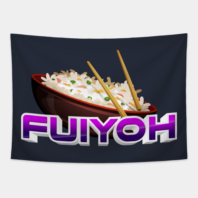 Fuiyoh - Uncle Roger Wok and Chopstick Tapestry by rumsport