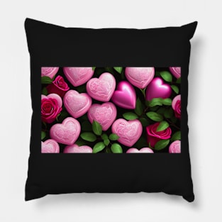 Valentine's Day Patterns XVI Pillow