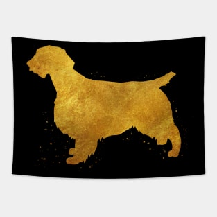 Welsh springer spaniel dog golden art Tapestry