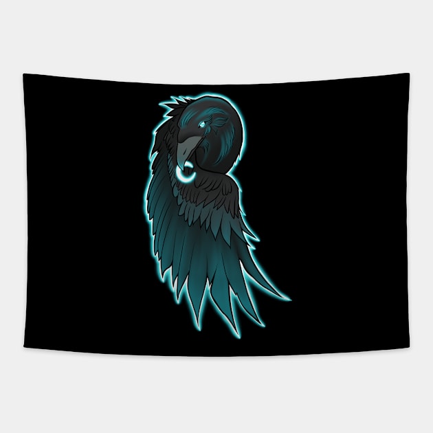 Raven Tapestry by Inkoholic