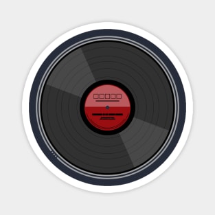 Vinyl Record LP Magnet