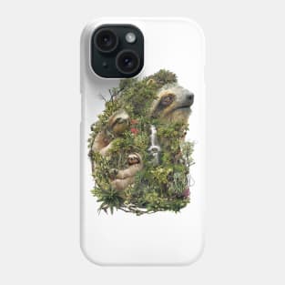 Surreal Sloth Phone Case