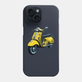 Yellow Moped Phone Case