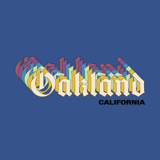 Oakland - Retro T-Shirt