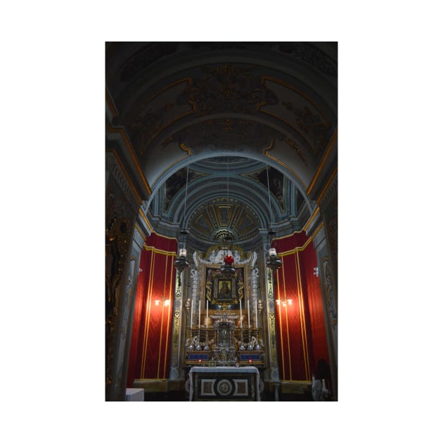 St Paul's Cathedral. Altar Area. Mdina, Malta by IgorPozdnyakov