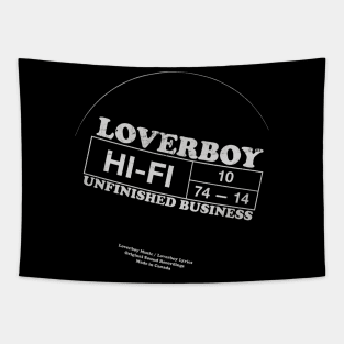 Loverboy Vintage HIFI White Tapestry