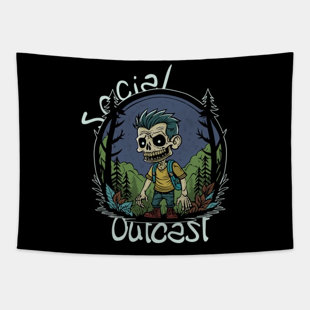 Social outcast Tapestry by Reign Day Apparel 