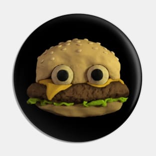 Cheeseburger Family Pin