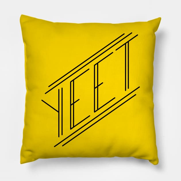 YEET Pillow by Mickidona