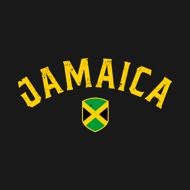 Jamaica - Jamaican Flag Design by dk08