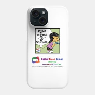 The Other Ones Very Asian American UAV RESPECT Phone Case