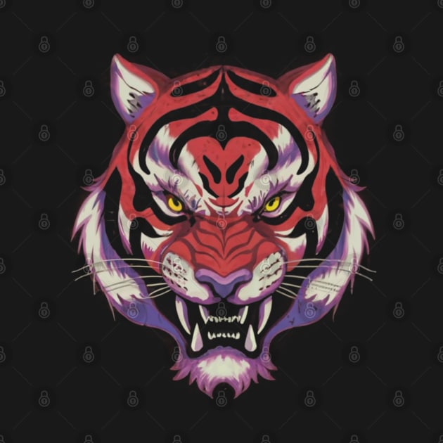 Tiger Face by Ridzdesign