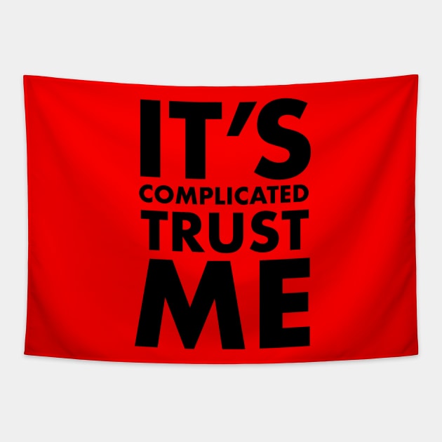 Trust Me Tapestry by theofficialdb