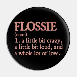Flossie Girl Name Definition Pin