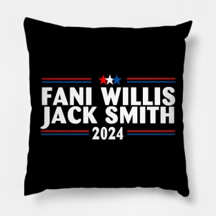 Fani Willis Jack Smith For President 2024 Pillow