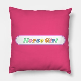 Horse Girl Pillow