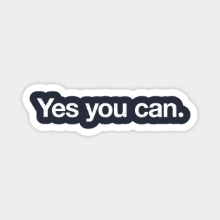 Yes you can. Magnet