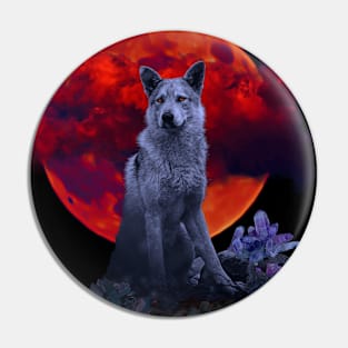 Oh Wolf Moon- Alt Version Pin