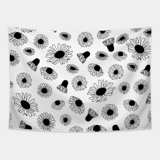 Bed of daisies Tapestry