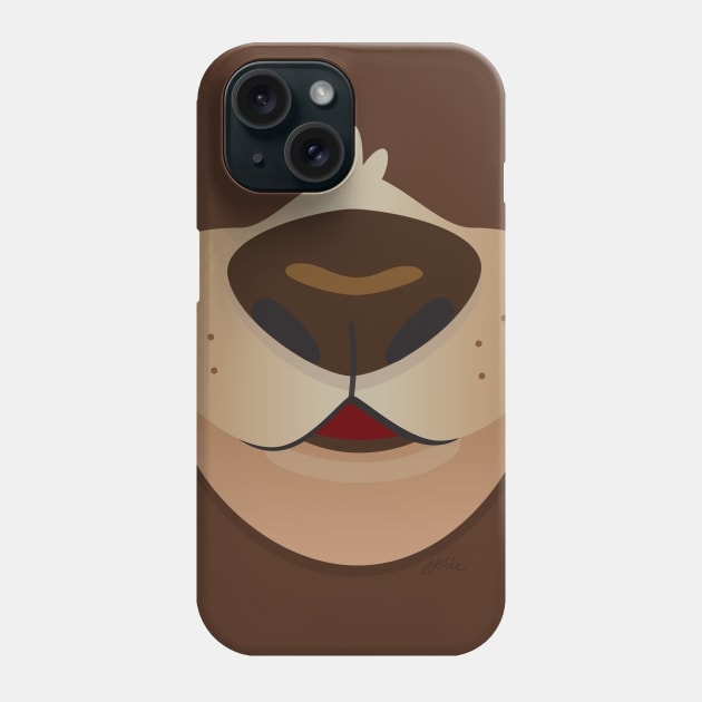 Bear Smile (for Face Mask) Phone Case by CKline