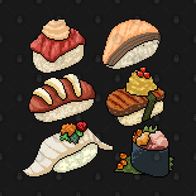 Pixel Sushi by Mako Design 
